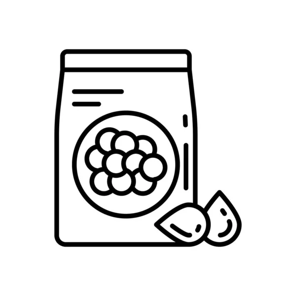 Icône Des Lentilles Dans Vecteur Logotype — Image vectorielle