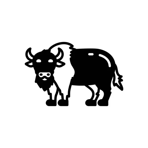 Ikona Bizona Wektorem Identyfikator — Wektor stockowy