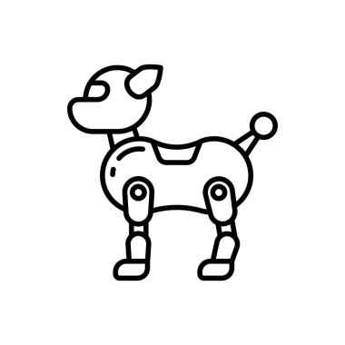 Merhaba Tech Toy vektör simgesi. Logotype