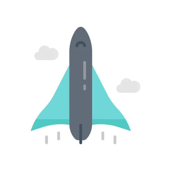Hypersonic Transport Icon Vector Logotype — Stock Vector