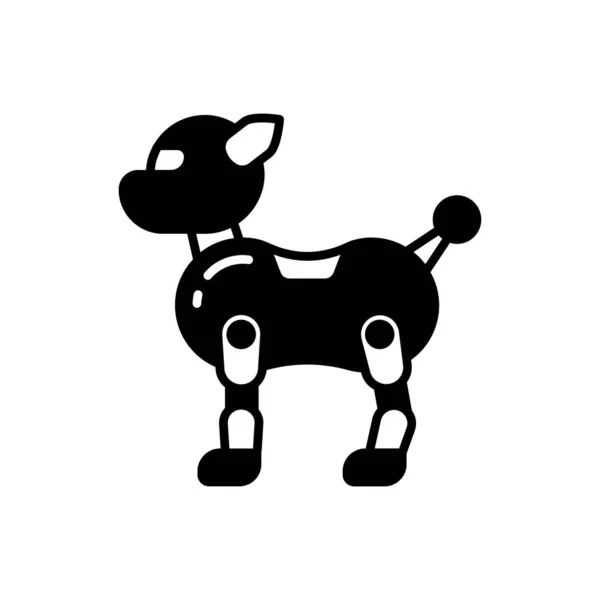 Hallo Tech Toy Symbol Vektor Logotyp — Stockvektor