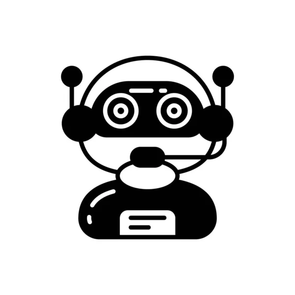Προηγμένο Εικονίδιο Βοηθού Τεχνητής Νοημοσύνης Λογότυπο — Διανυσματικό Αρχείο