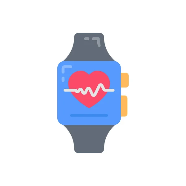 Wearable Medical Devices Icon Vector Logotype — Stock Vector