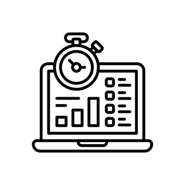 İzleme simgesi vektöründe. Logotype