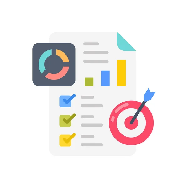 Project Management Icon Vector Logotype — Stock vektor