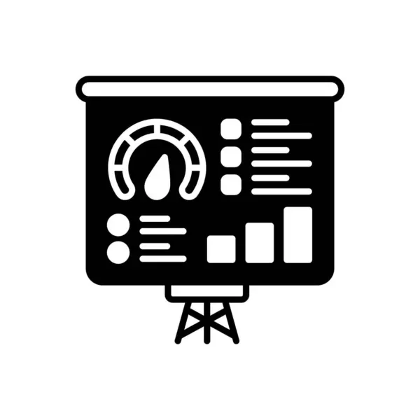 Produktivitätssymbol Vektor Logotyp — Stockvektor
