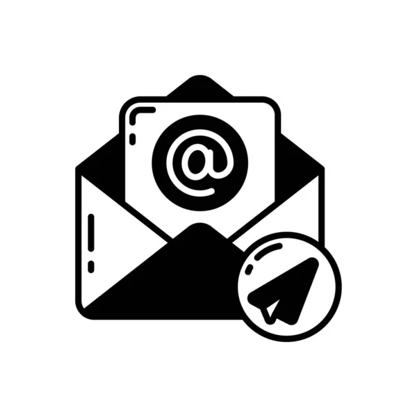 Значок Электронной Почты Векторе Логотип — стоковый вектор