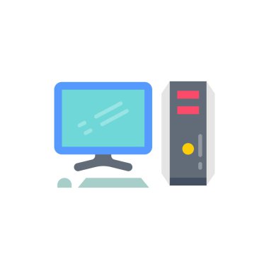 Vektör olarak Esports PC simgesi. Logotype