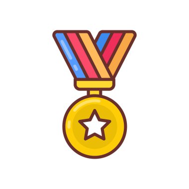 Şampiyonluk ikonu vektörde. Logotype