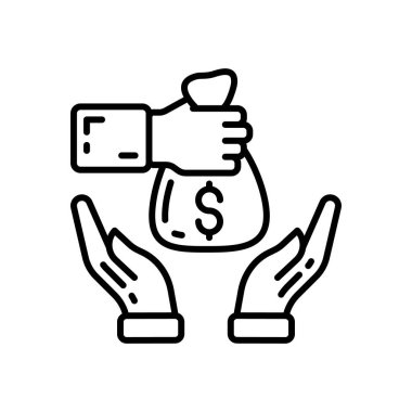 Esports Sponsorları vektör simgesi. Logotype