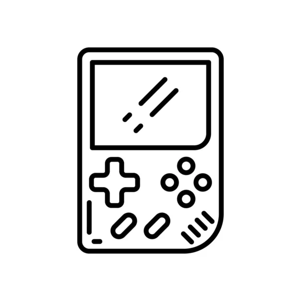 Esports Consoles Icon Vector Logotype — Stock Vector