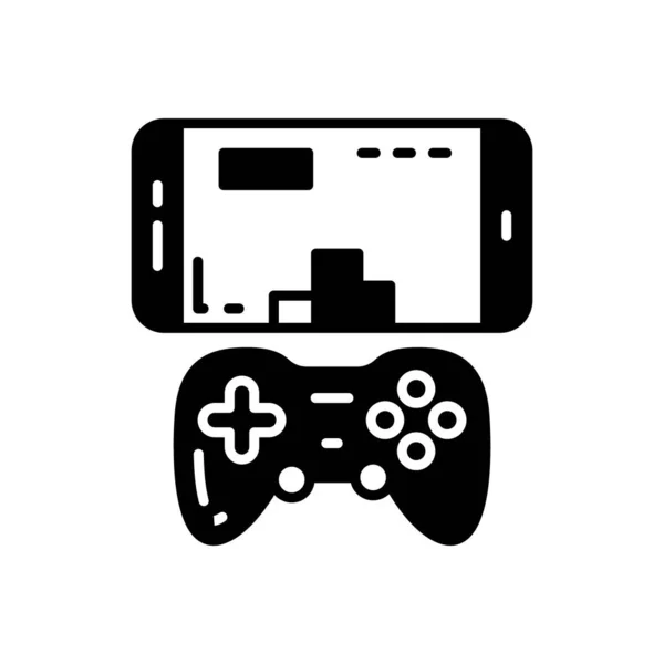 Esports Mobiele Gaming Icoon Vector Logotype — Stockvector