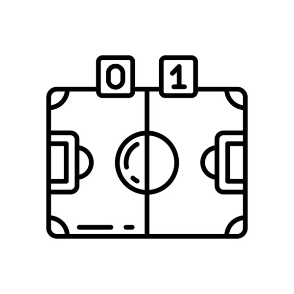 Icono Juegos Deportivos Vector Logotipo — Archivo Imágenes Vectoriales
