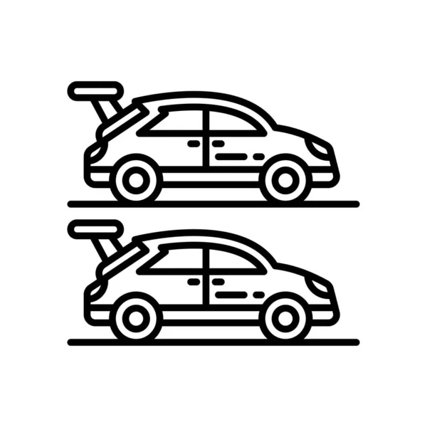 Icono Juegos Carreras Vector Logotipo — Vector de stock