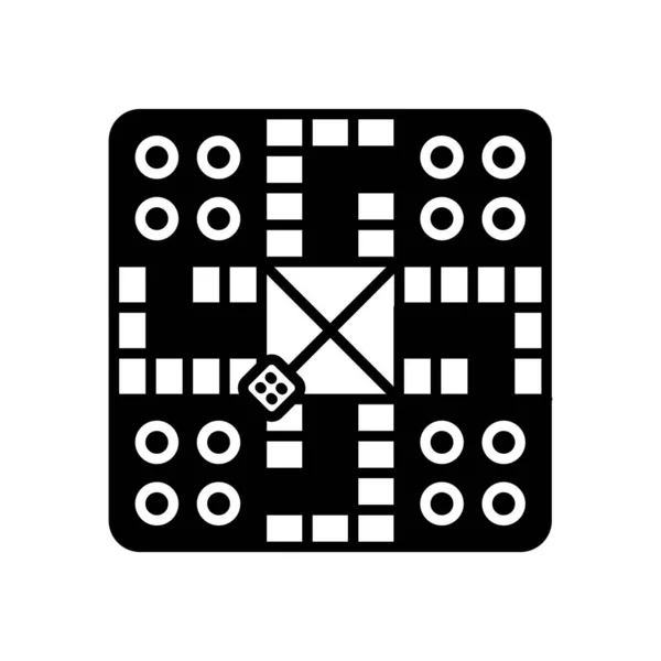 Εικονίδιο Επιτραπέζιων Παιχνιδιών Διάνυσμα Λογότυπο — Διανυσματικό Αρχείο