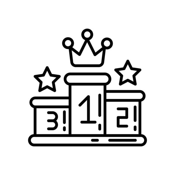 Esports Icône Classement Dans Vecteur Logotype — Image vectorielle