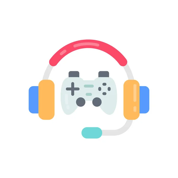 Esports Podcasts Icoon Vector Logotype — Stockvector