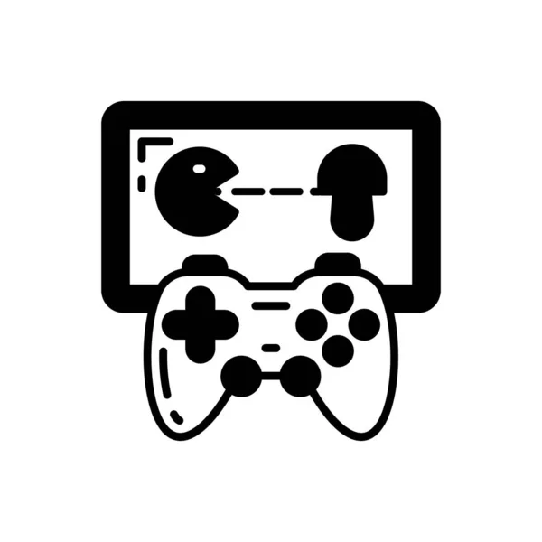 Ігровий Значок Векторі Логотип — стоковий вектор