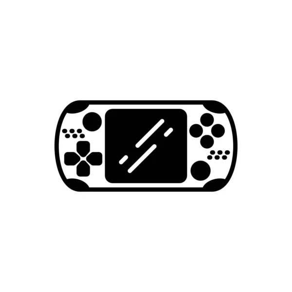Video Games Icon Vector Logotype — Stock Vector