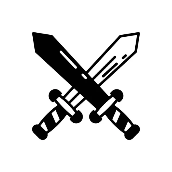 Wettbewerbsfähiges Gaming Symbol Vektor Logotyp — Stockvektor