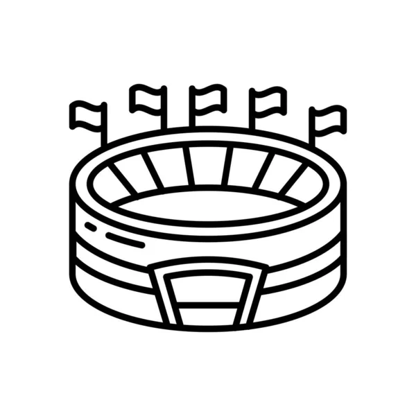 Esports Arena Ícone Vetor Logotipo — Vetor de Stock