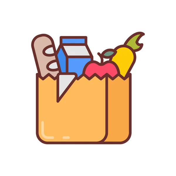 Vektör Olarak Market Simgesi Logotype — Stok Vektör