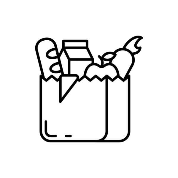 Grocery Icon Vector — 스톡 벡터