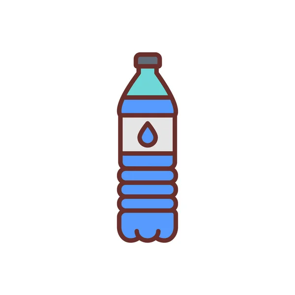 Water Bottle Icon Vector Logotype — Wektor stockowy