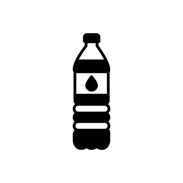 Water Bottle Icon Vector Logotype — Stockový vektor