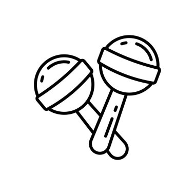 Şekerleme simgesi vektörde. Logotype