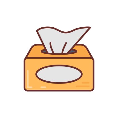 Napkins icon in vector. Logotype clipart