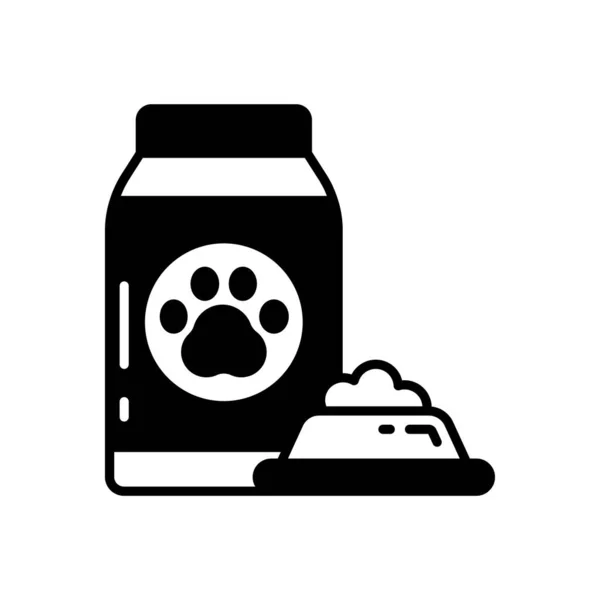 Icône Pet Food Dans Vecteur Logotype — Image vectorielle