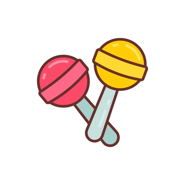 Значок Candy Векторе Логотип — стоковый вектор