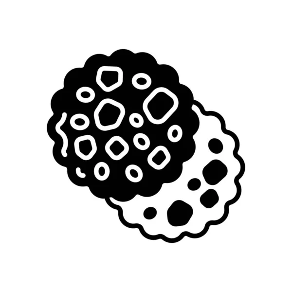 Icône Craquelins Dans Vecteur Logotype — Image vectorielle