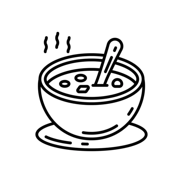 Ikon Sup Dalam Vektor Logotype - Stok Vektor