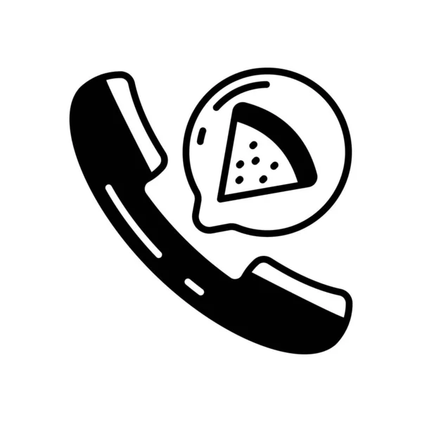 Beställ Telefonikon Vektor Logotyp — Stock vektor