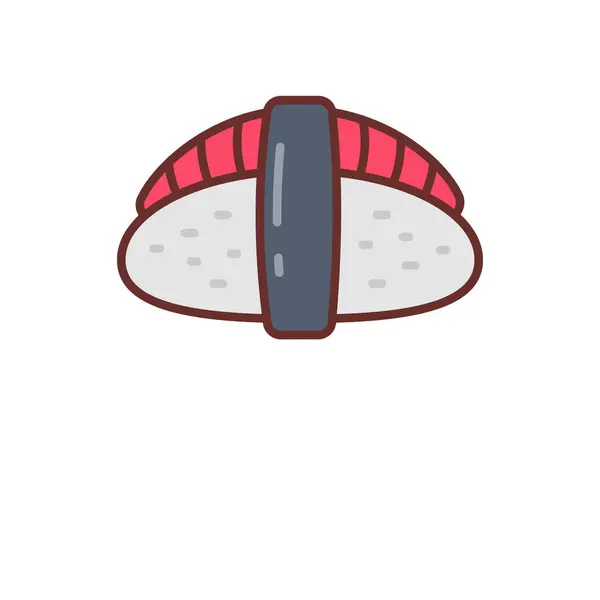 Sushi Icon Vector Logotype — Stock Vector