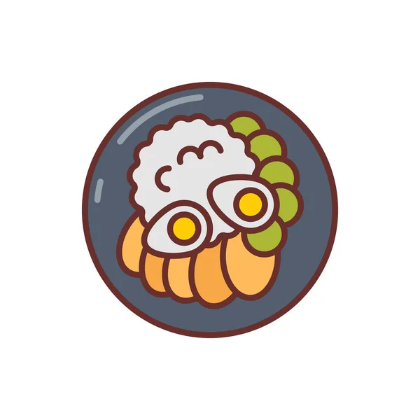 Тайська Ікона Харчування Векторі Logotype — стоковий вектор