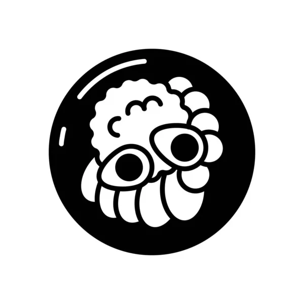 Значок Тайская Еда Векторе Логотип — стоковый вектор