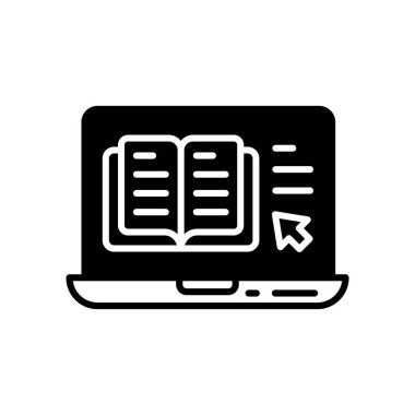 Vektör olarak E simgesi öğreniliyor. Logotype