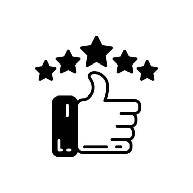 Positive reinforcement icon in vector. Logotype