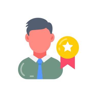 Vektör olarak model simgesi. Logotype