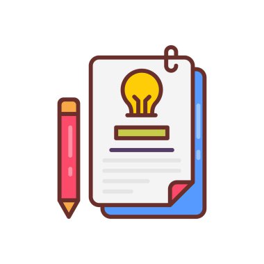 Vektör olarak özet simgesi. Logotype