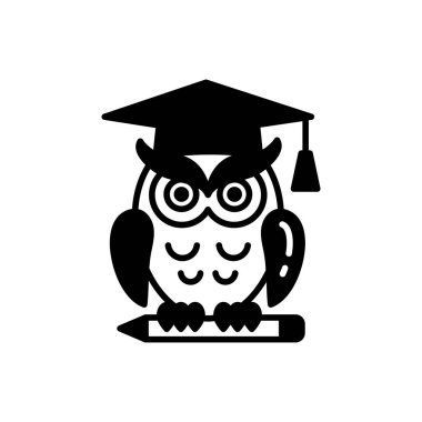 Vektör olarak bilgelik simgesi. Logotype