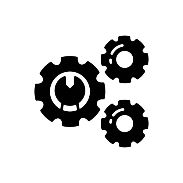 Ontwikkelingspictogram Vector Logotype — Stockvector
