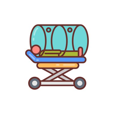 Vektör olarak izolasyon simgesi. Logotype