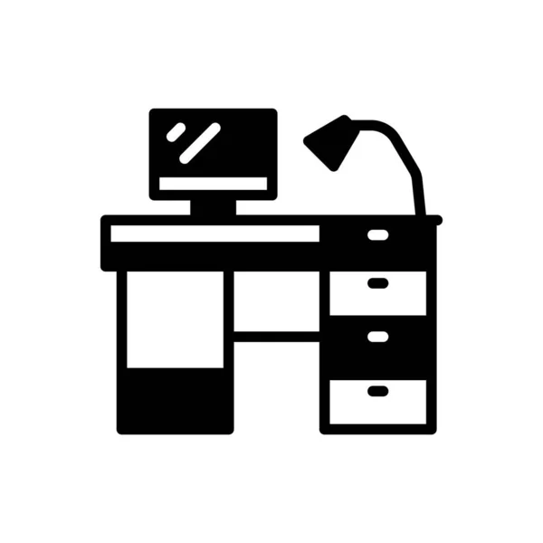 Bilgisayar Tablosu Simgesi Vektörde Logotype — Stok Vektör
