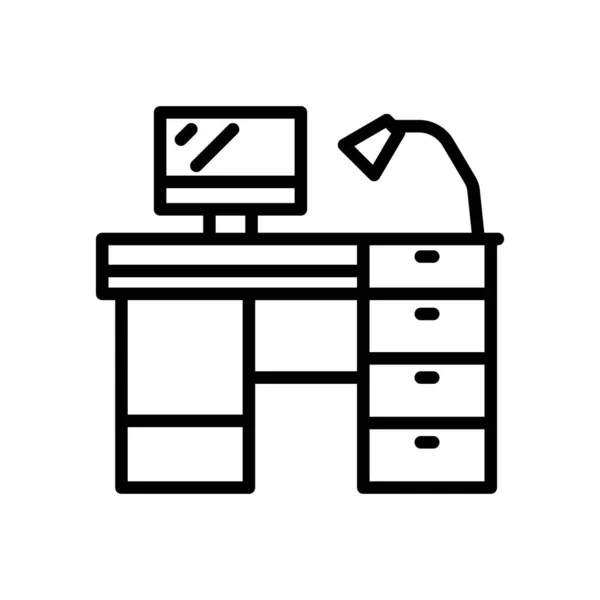 Піктограма Комп Ютерної Таблиці Векторі Логотип — стоковий вектор