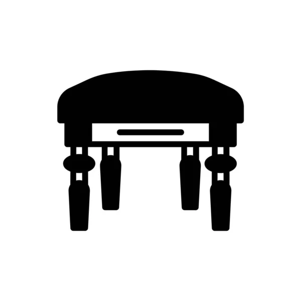 Pouf Symbol Vektor Logotyp — Stockvektor