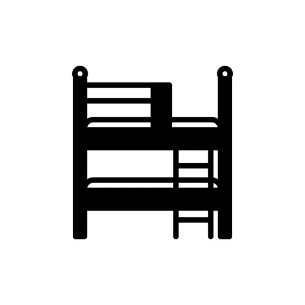 Blink Bed Symbol Vektor Logotyp — Stockvektor